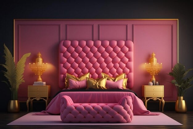 Pink Ottoman Bed is the Perfect Blend of Style & Storage