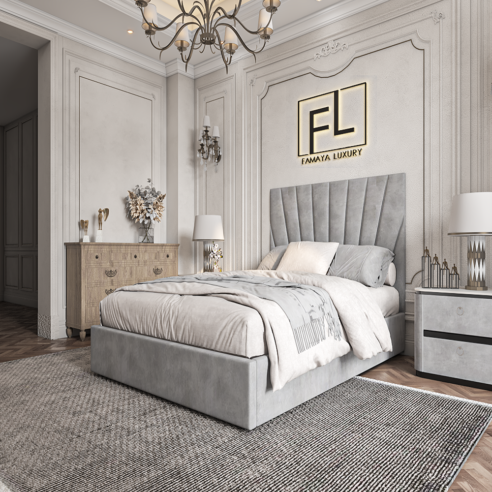 The En-largo Low Foot Bed Frame - Famaya luxury beds
