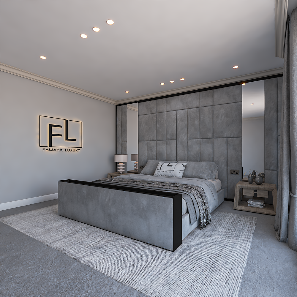 Transform your bedroom with the sleek elegance of The Atlantis designer foot end. This modern centerpiece adds a touch of sophistication to any space, perfectly complementing minimalist decor while ensuring comfort and style.