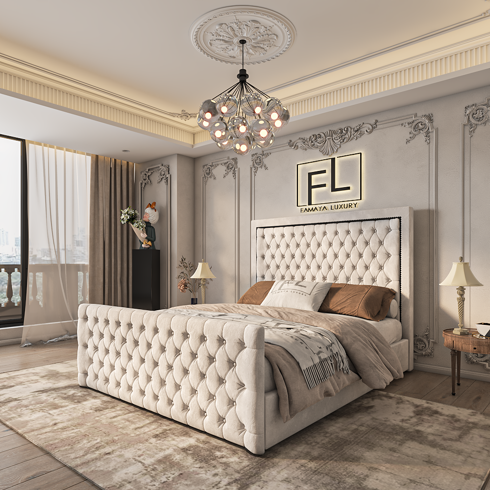 The Dante High Foot Bed Frame
