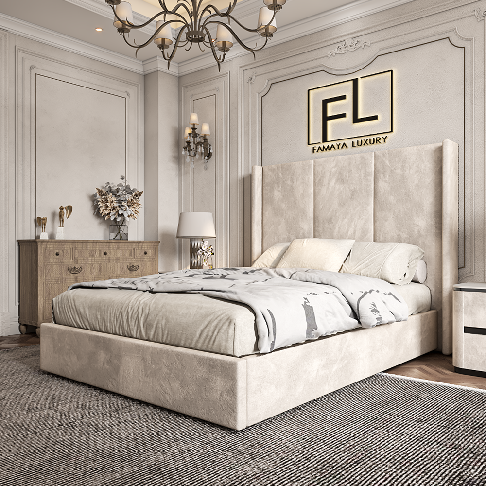 The Harrogate Low Foot Bed Frame - Famaya luxury beds