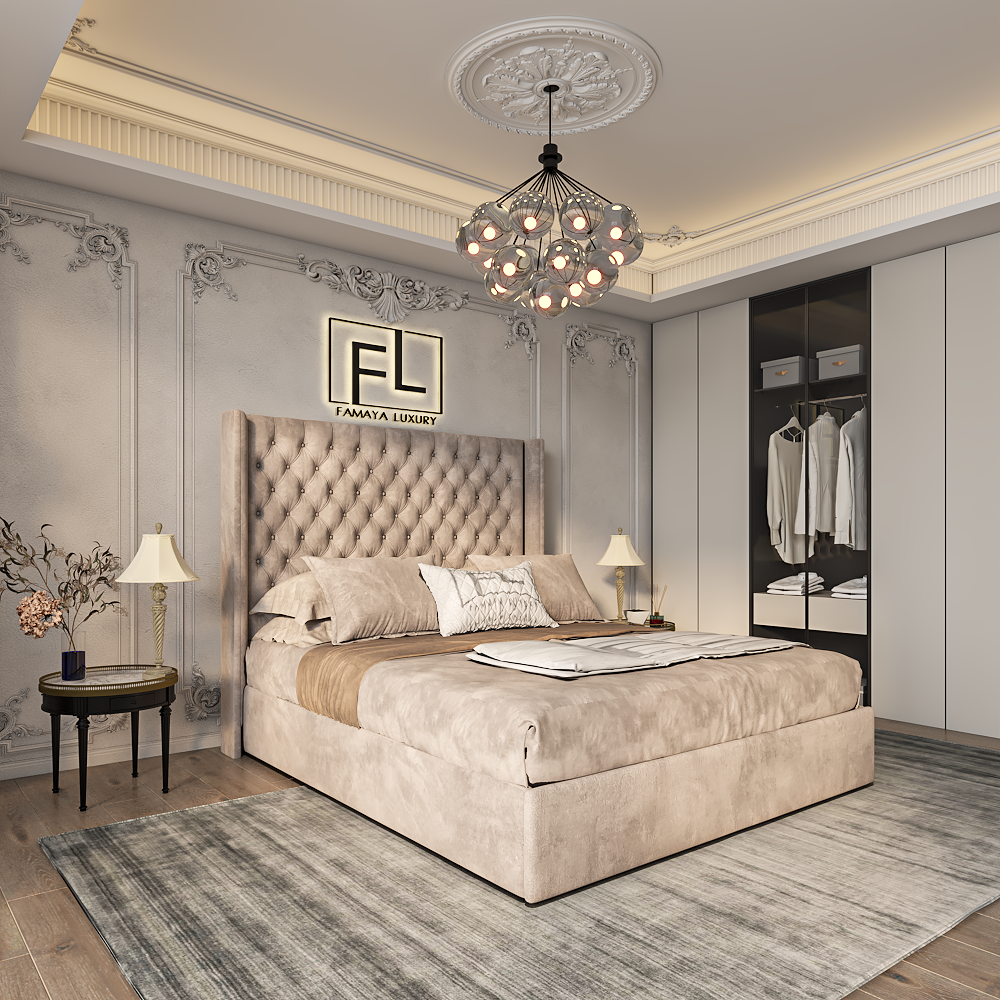 The Heritage Low Foot Bed Frame - Famaya luxury beds