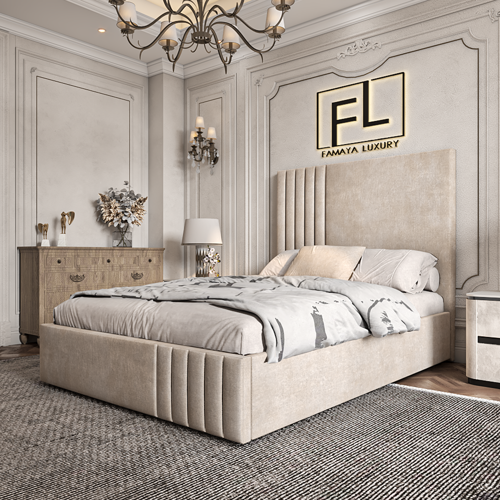 The Pirelli Low Foot Bed Frame - Famaya luxury beds