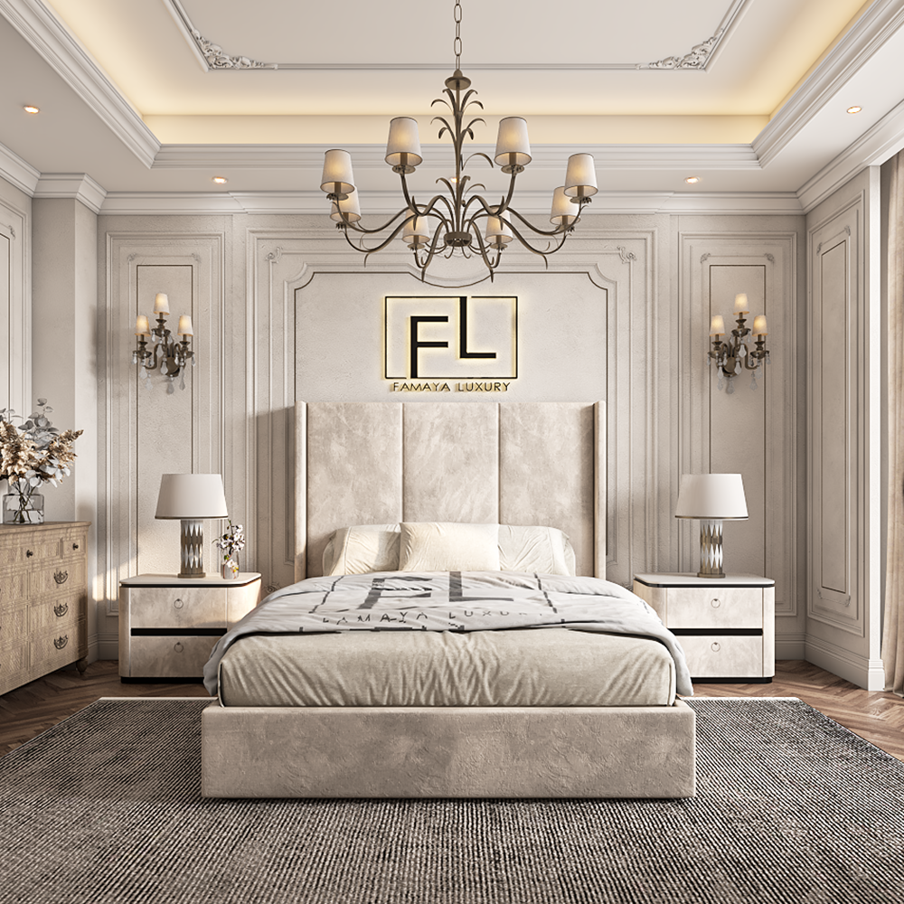 The Harrogate Low Foot Bed Frame - Famaya luxury beds