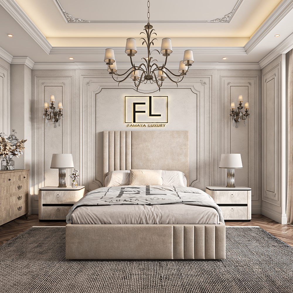 The Pirelli Low Foot Bed Frame - Famaya luxury beds