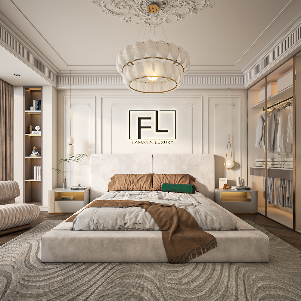 The Savilla Piped Bed Frame
