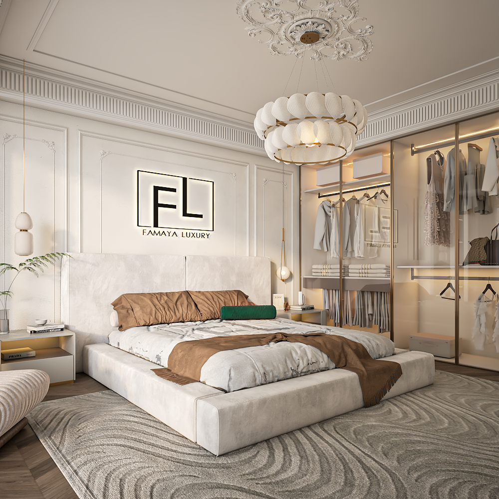 The Savilla Piped Bed Frame