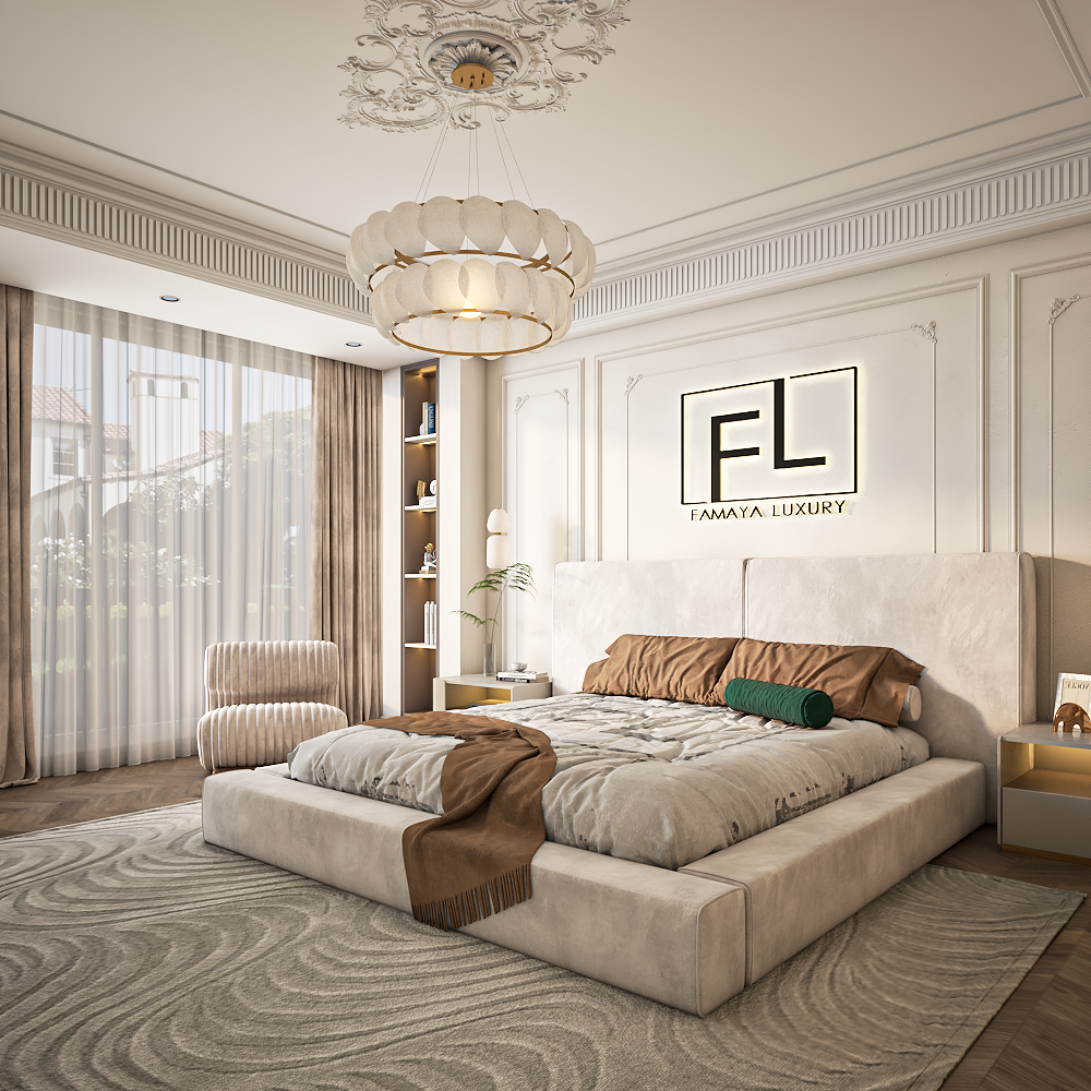 The Savilla Piped Bed Frame